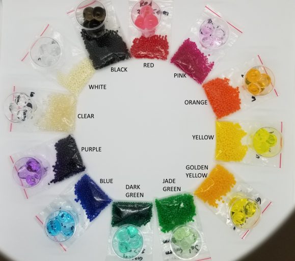 SAP Spheres placed in a circle in 12 different colors